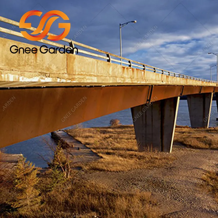 Modernit Cortenin terässillat