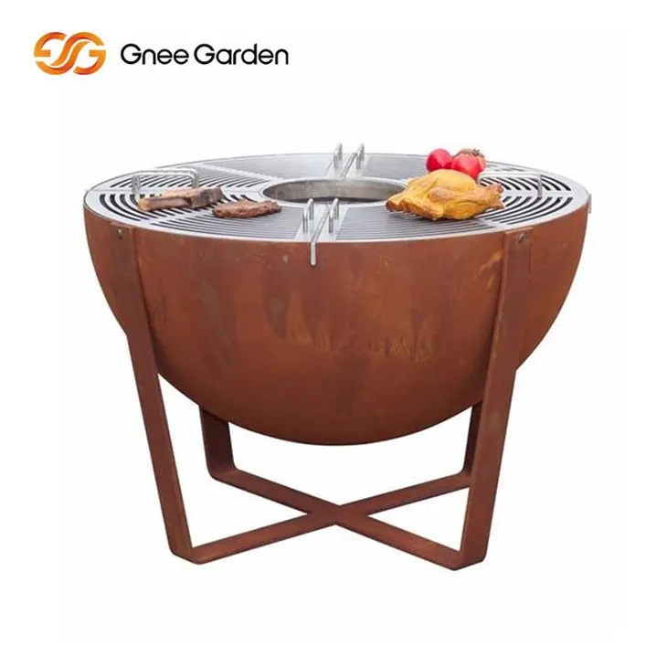 Classic-sarjan Corten Steel BBQ Grill