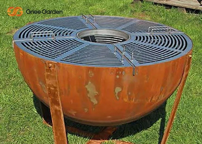 Classic Series Corten Steel BBQ Grill