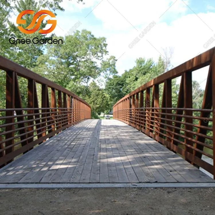 Cortenin puutarhan kävelysilta