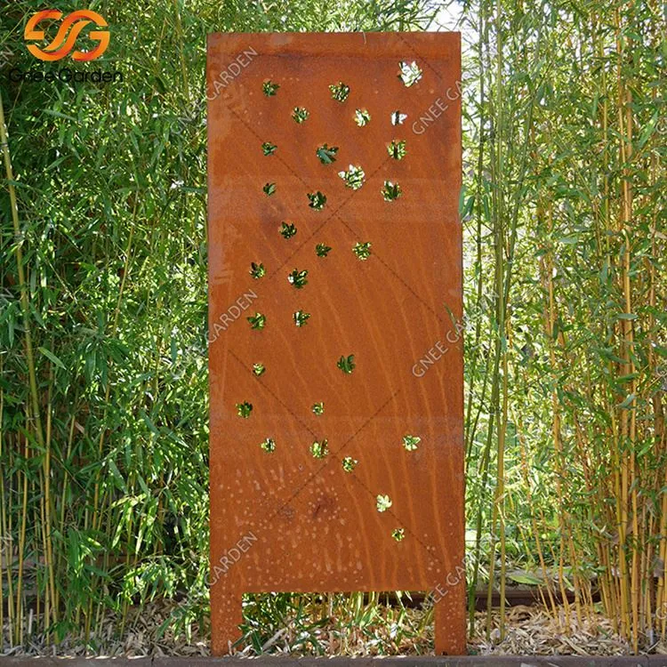 Cortenin koristeelliset ulkonäytöt