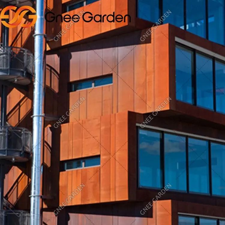 Corten Steel Curtain Wall