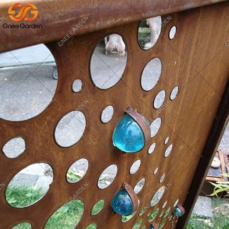 Corten Steel Laser Cut Panel