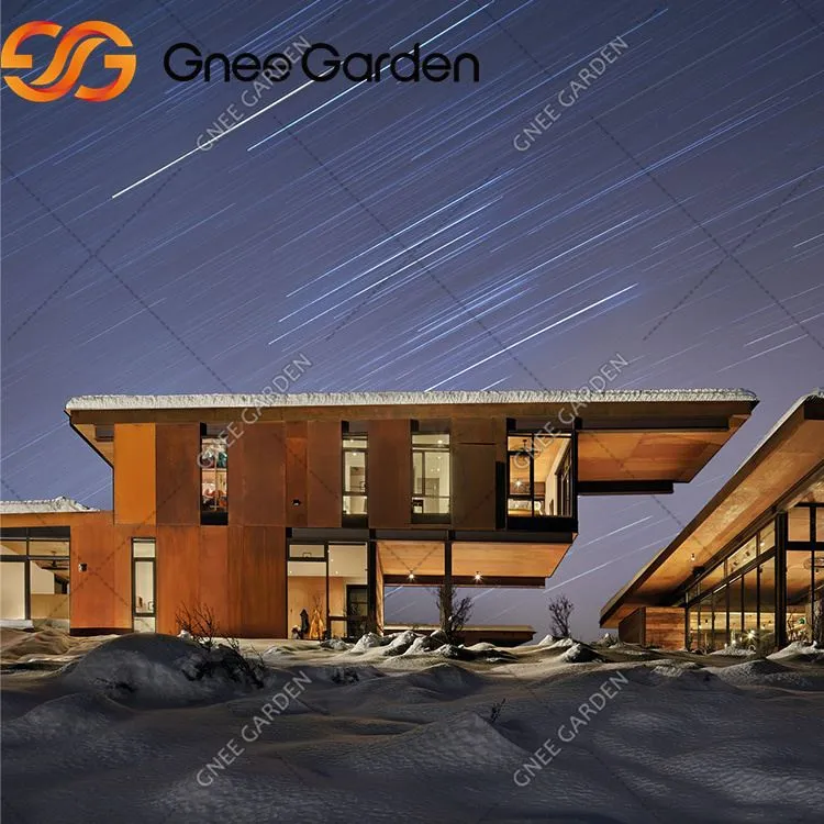 Corten Steel -metalliseinämaalaus