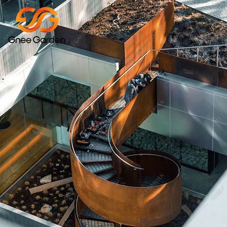 Corten Steel Outdoor Rust Landscape Reunus