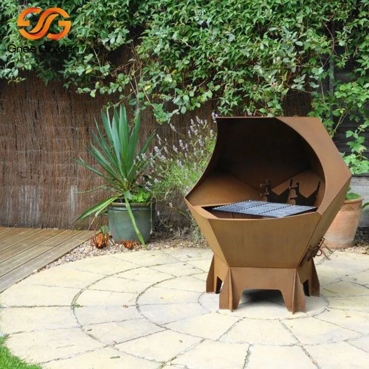 Luova Corten Teräs Bbq Design