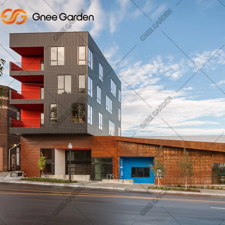 Curtains Wall Corten Decorative Wall