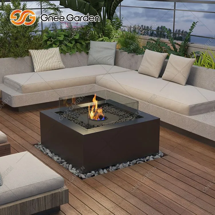 Gas Fire Pit Corten Steel