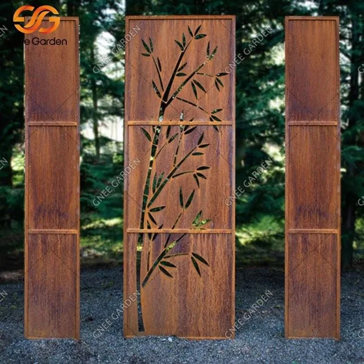 Laser Cut Corten Panel