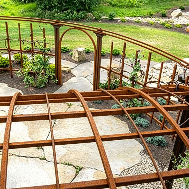 Corten Pergola