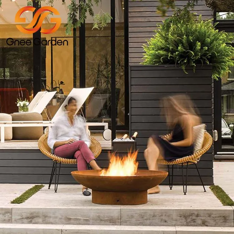 Ulkopuutarha Corten Steel Fire Pit