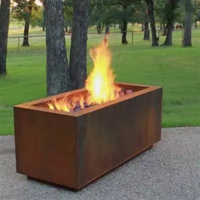 Cortenin maakaasun tulipesä