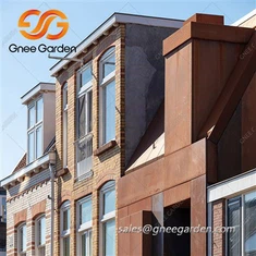 Corten terässivupaneelit