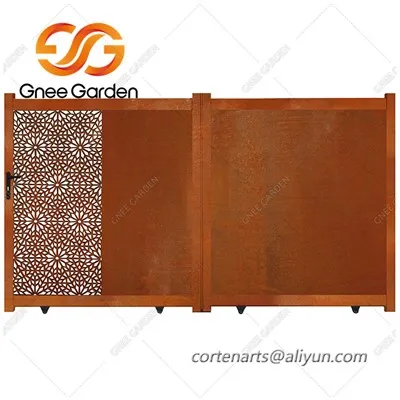 Räätälöidyt Corten-teräsritiläportit