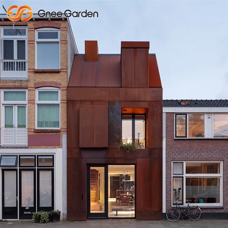 Sääkehitys teräksen kestävä ulkopinta